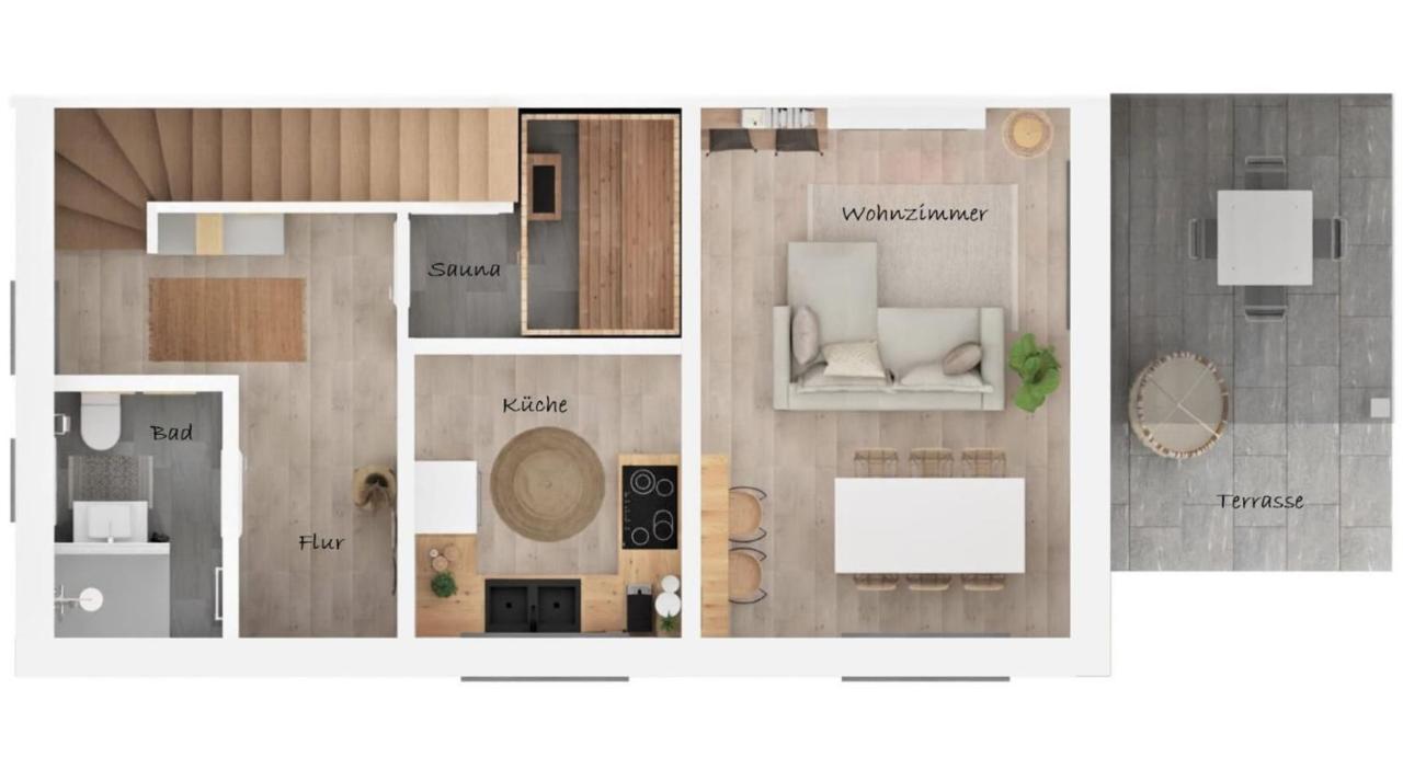 Ferienhaus In Lenz Am Plauer See 말호프 외부 사진